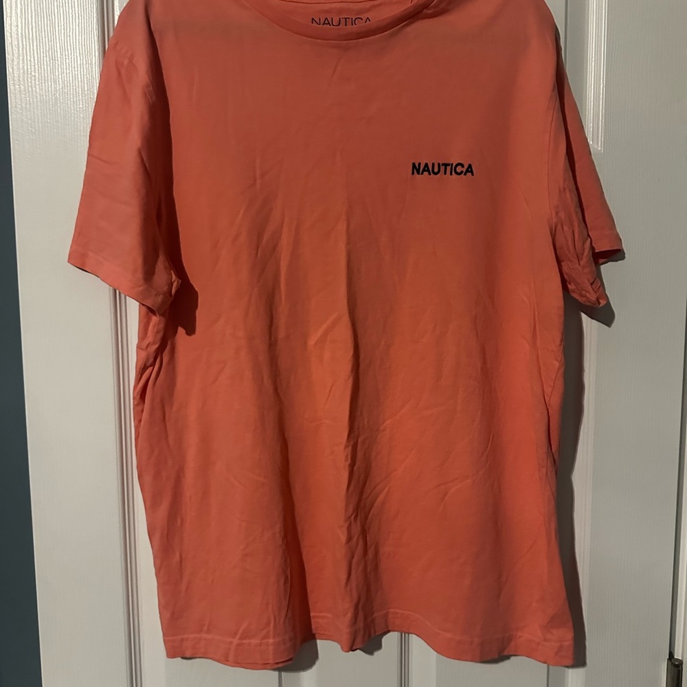Nautica Men's Coral Short Sleeve Tee
